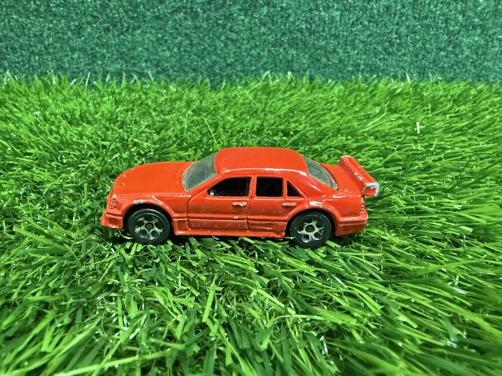 Hot Wheels Mercedes C-Class Red Diecast Toy Car 1997 Malaysia Contemporary